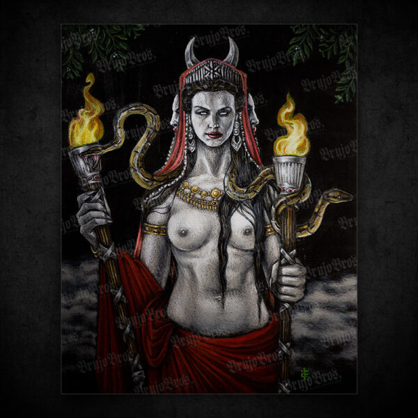 "Hekate, Queen of Witches" 8x10 Print