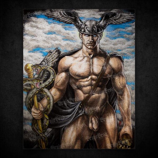 "Hermes, God of Merchants and Communication" 8x10 Print