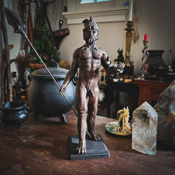 Phobos, God of Fear Original 14 Inch Statue - Image 2