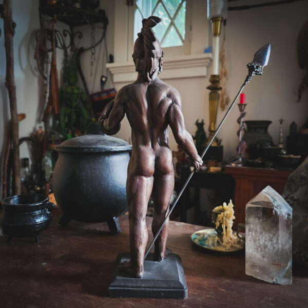 Phobos, God of Fear Original 14 Inch Statue - Image 4