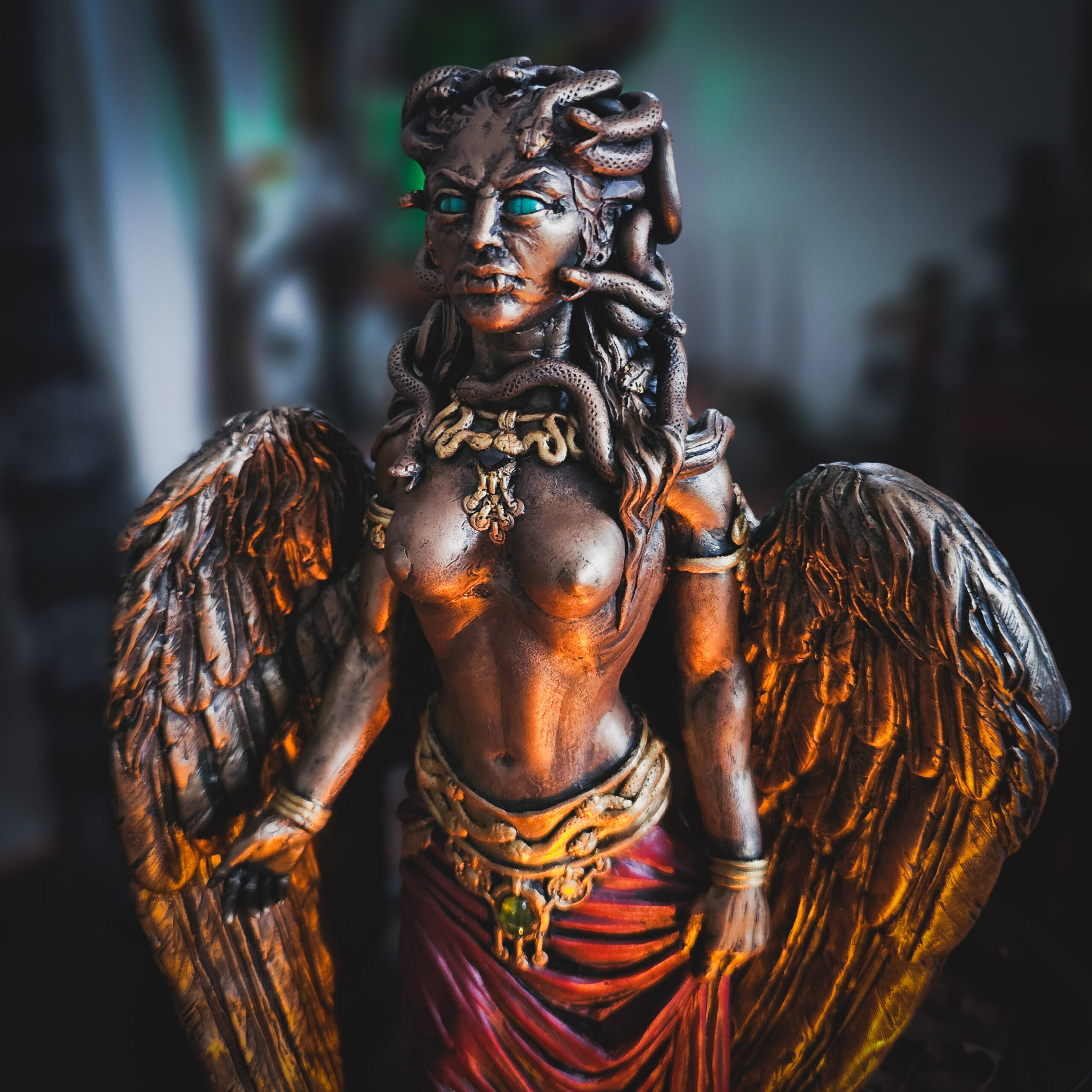Medusa: Gorgon Queen 14 Inch Original Statue - Image 2