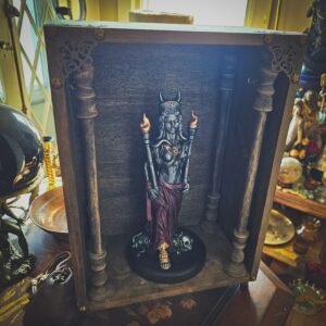 Hekate: Queen of Witches 10.25 Inch Original Agalma (Statue) and Shrine Box