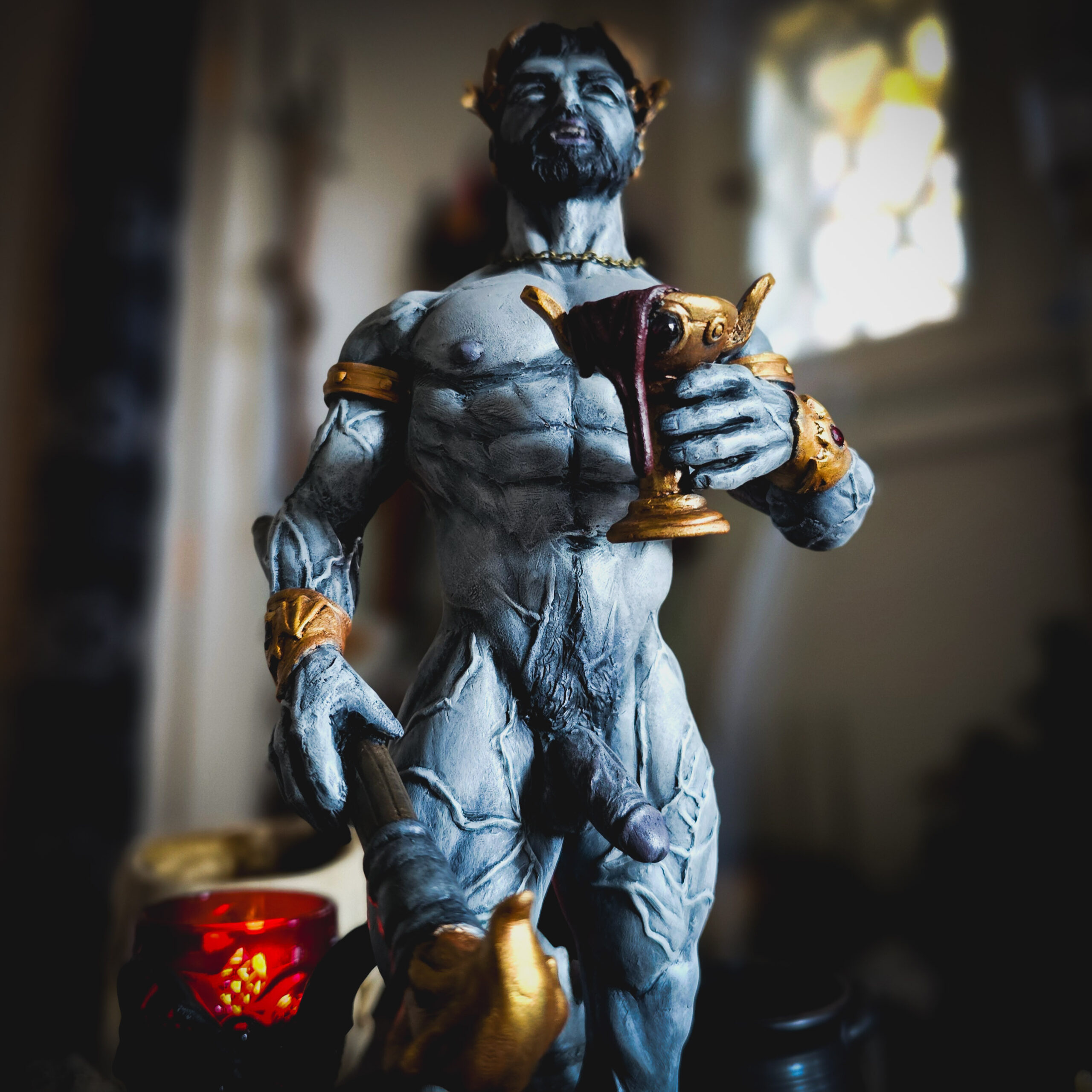 Zagreus 13 Inch Original Agalma (Sacred Statue) - Image 4
