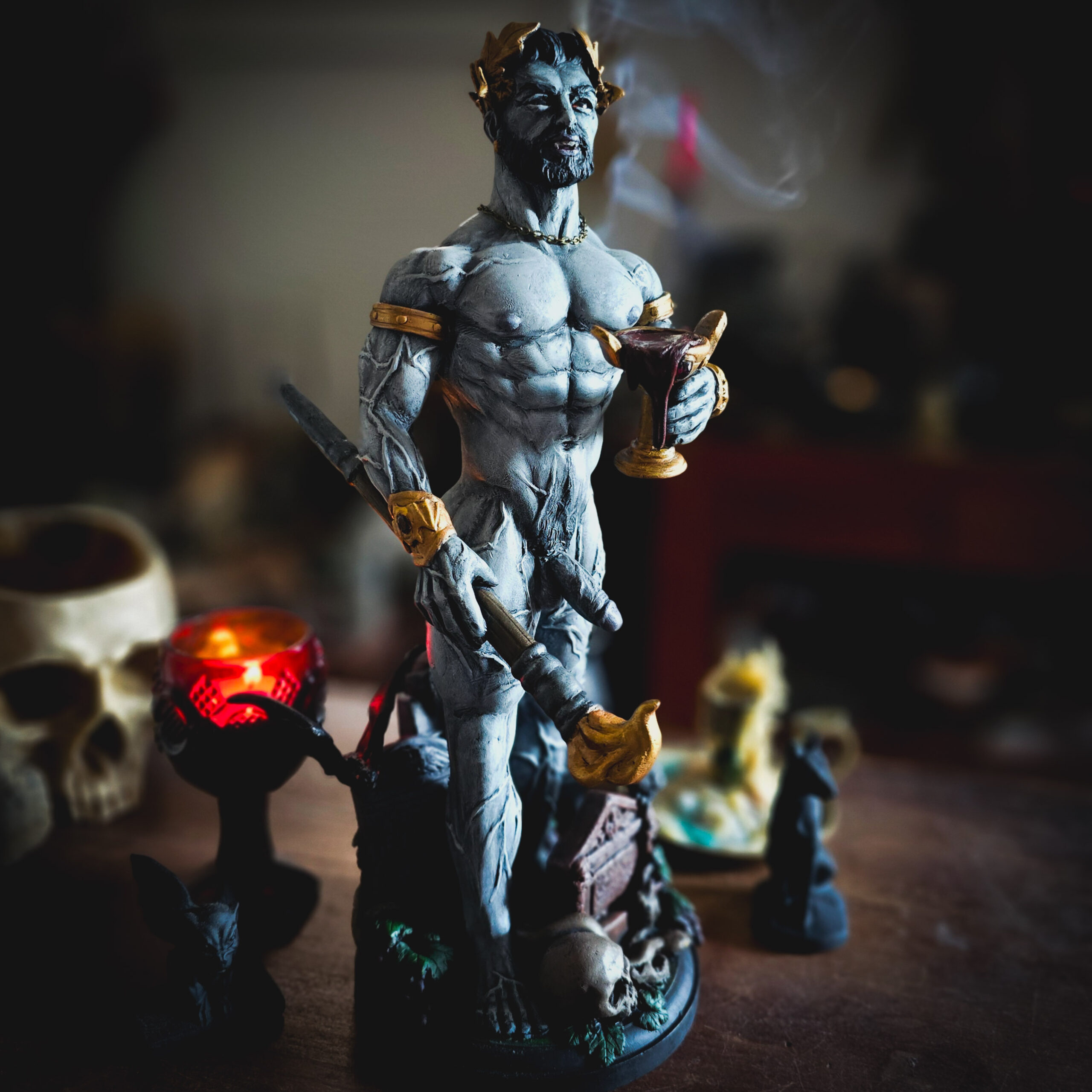 Zagreus 13 Inch Original Agalma (Sacred Statue) - Image 11