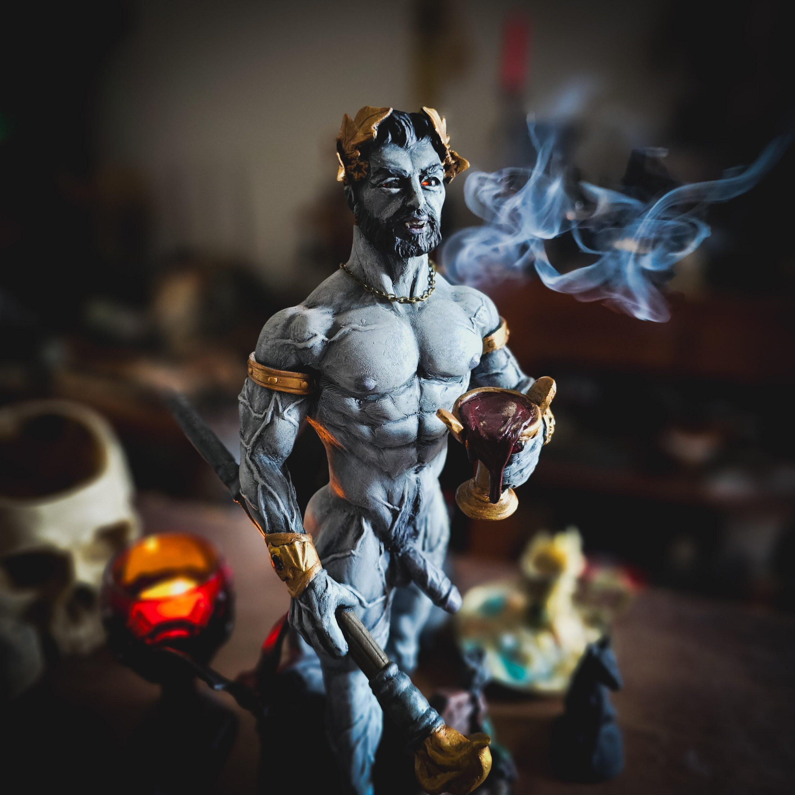 Zagreus 13 Inch Original Agalma (Sacred Statue) - Image 12