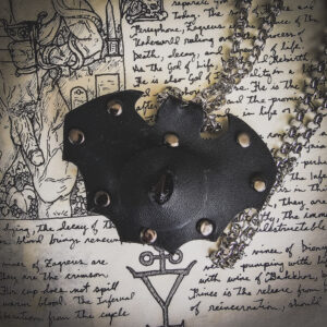Zagreus: Vampire God Leather Bat Amulet